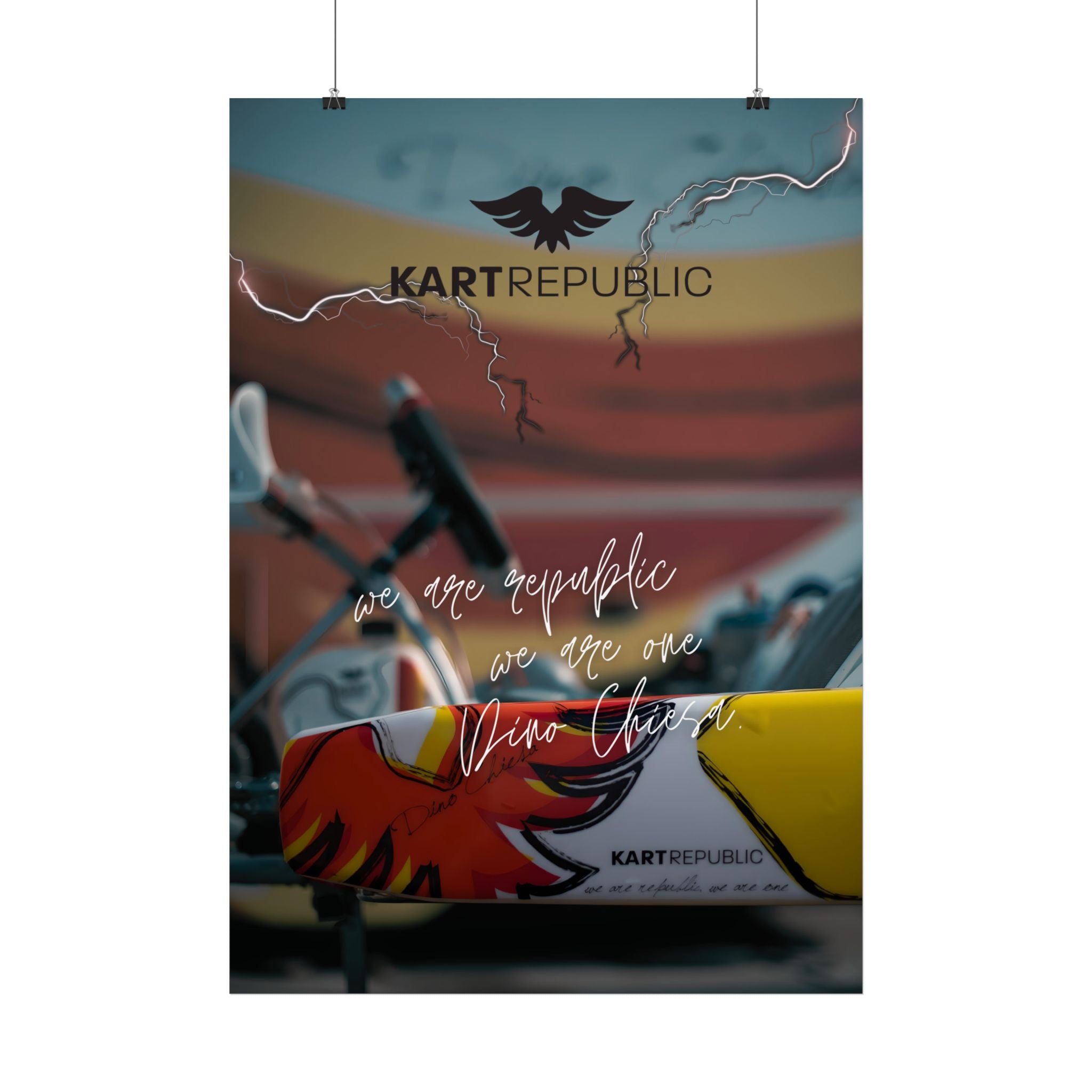 Kart Republic Quote I Poster
