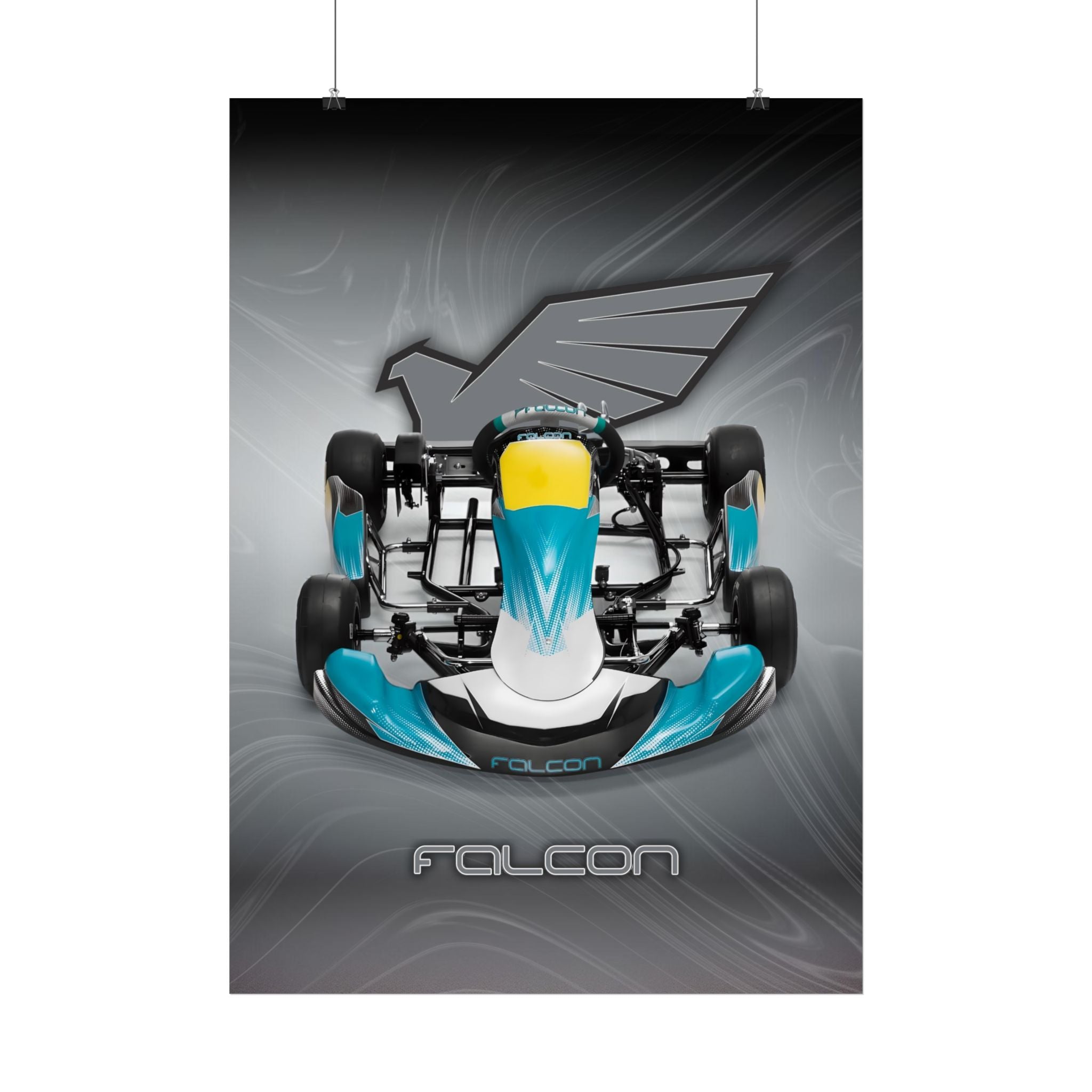 Falcon Velocity Poster