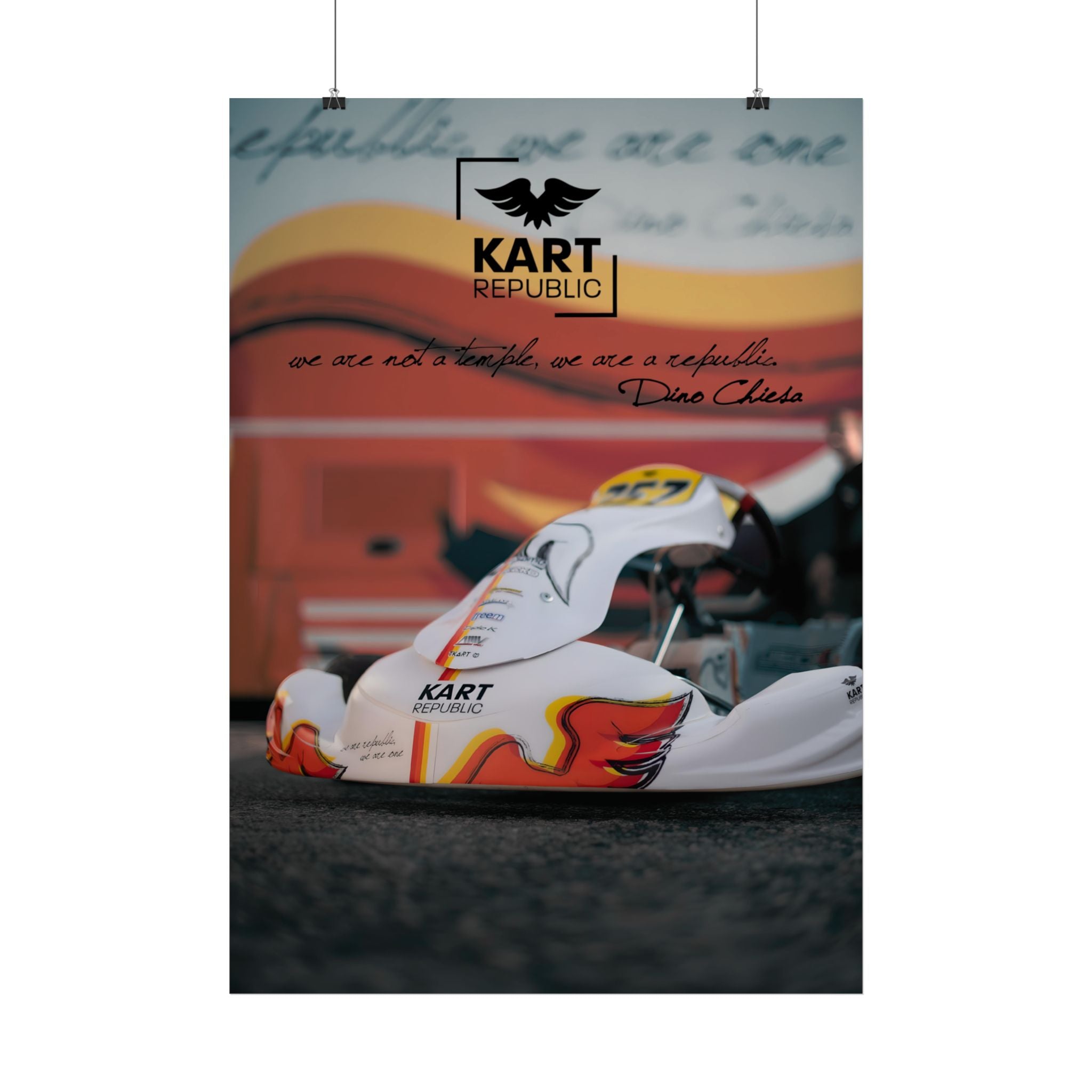 Kart Republic Quote II Poster