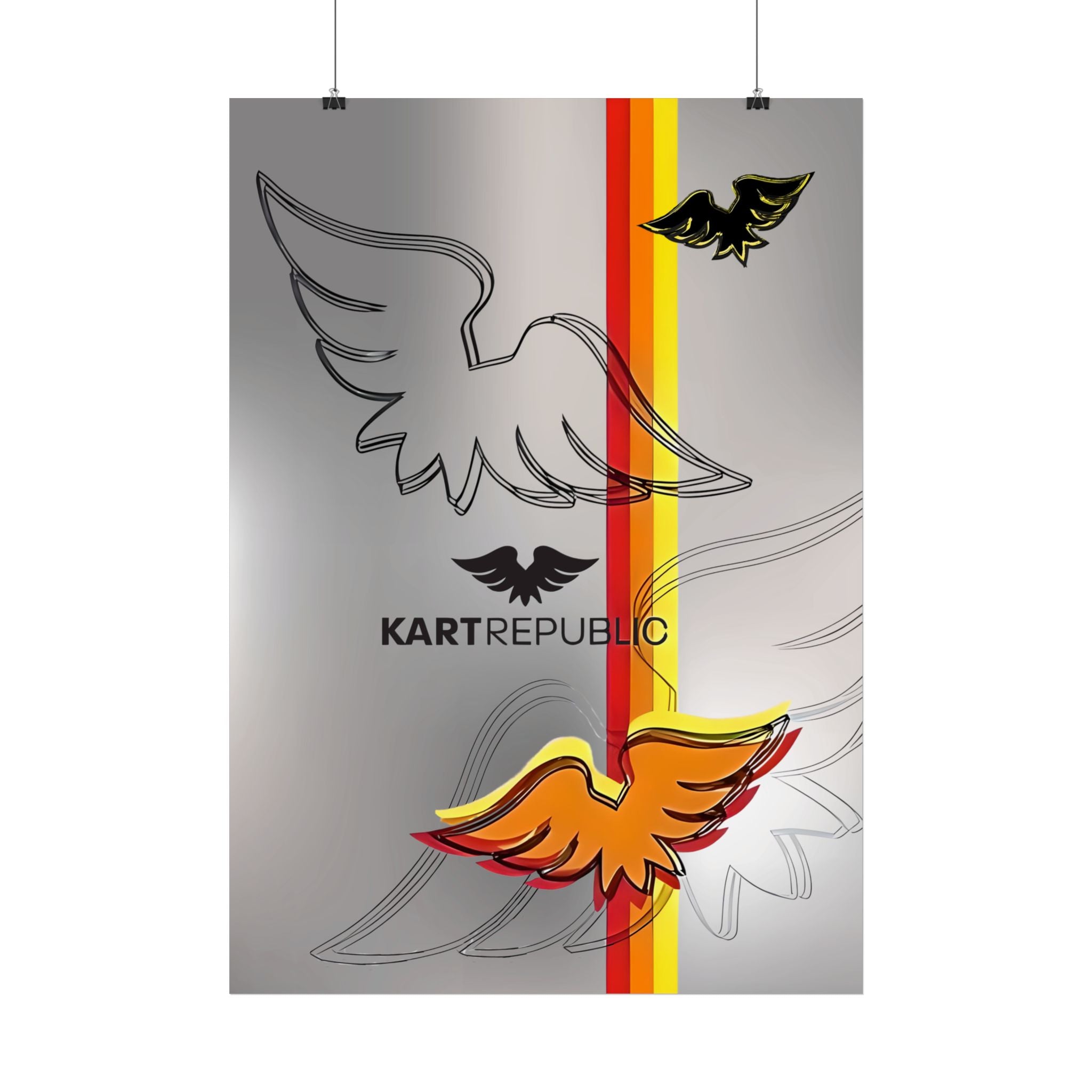 Kart Republic Wings Poster