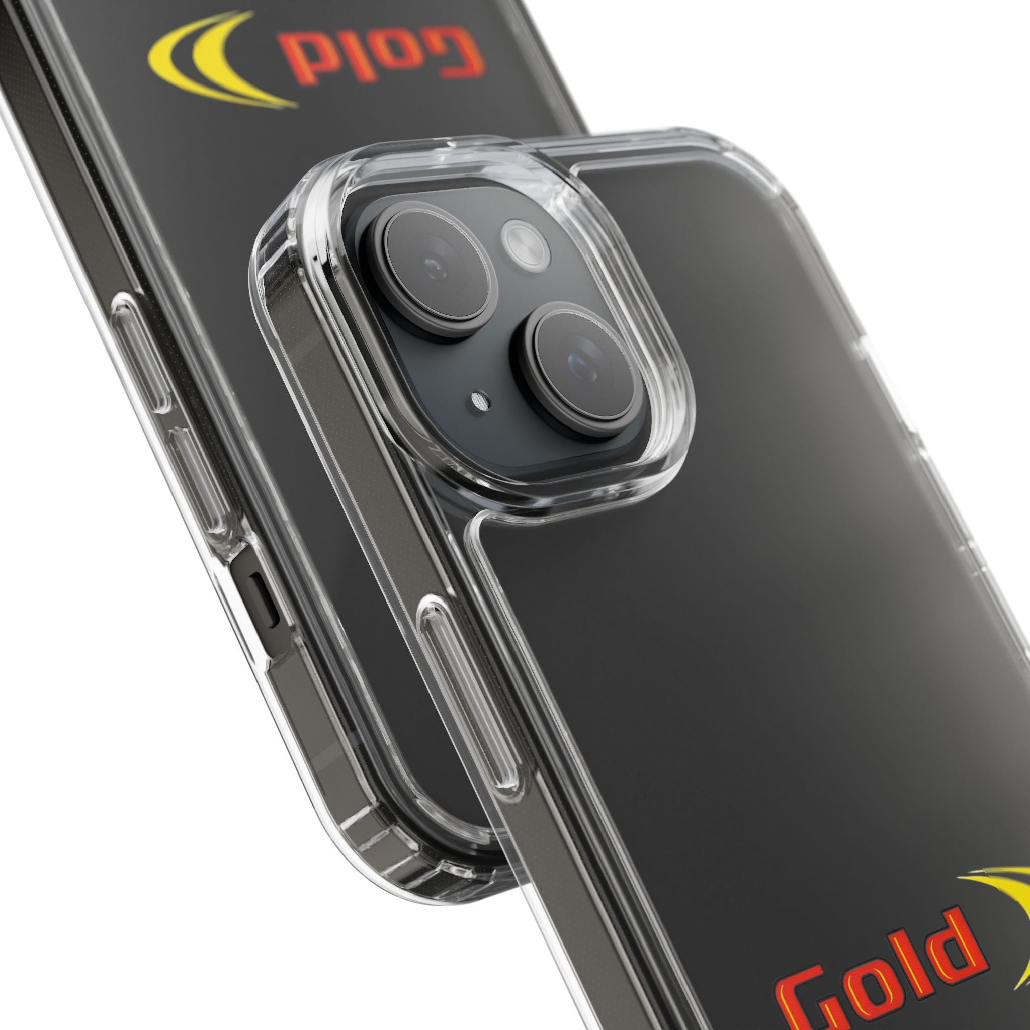Gold Clear case