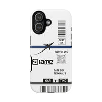 Iame Boarding Pass Phone Case