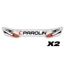 Parolin Visor Stickers [x2]