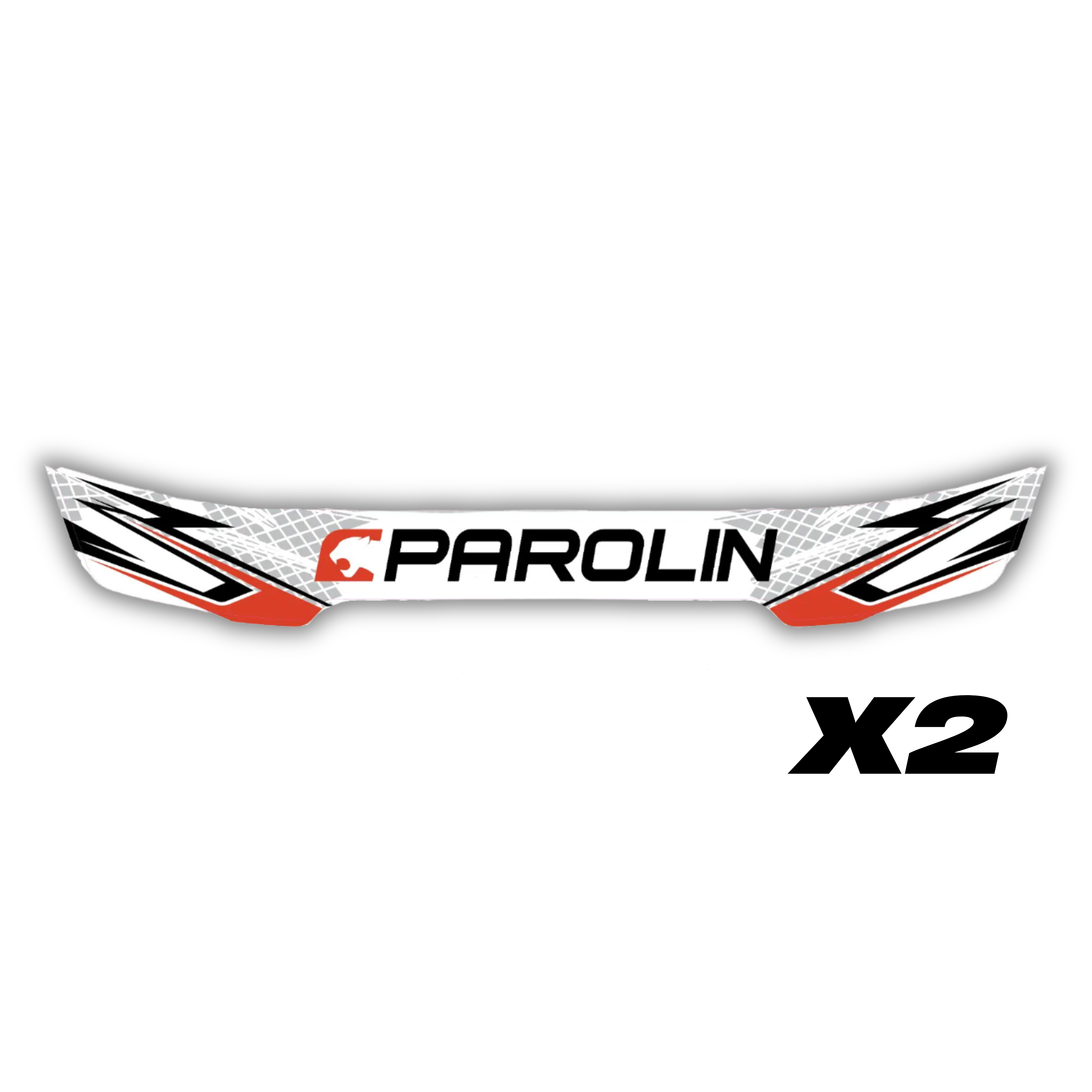 Parolin Visor Stickers [x2]