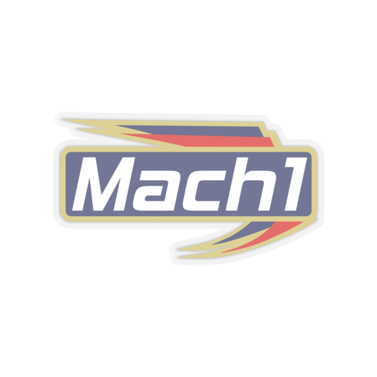 Mach 1 Sticker