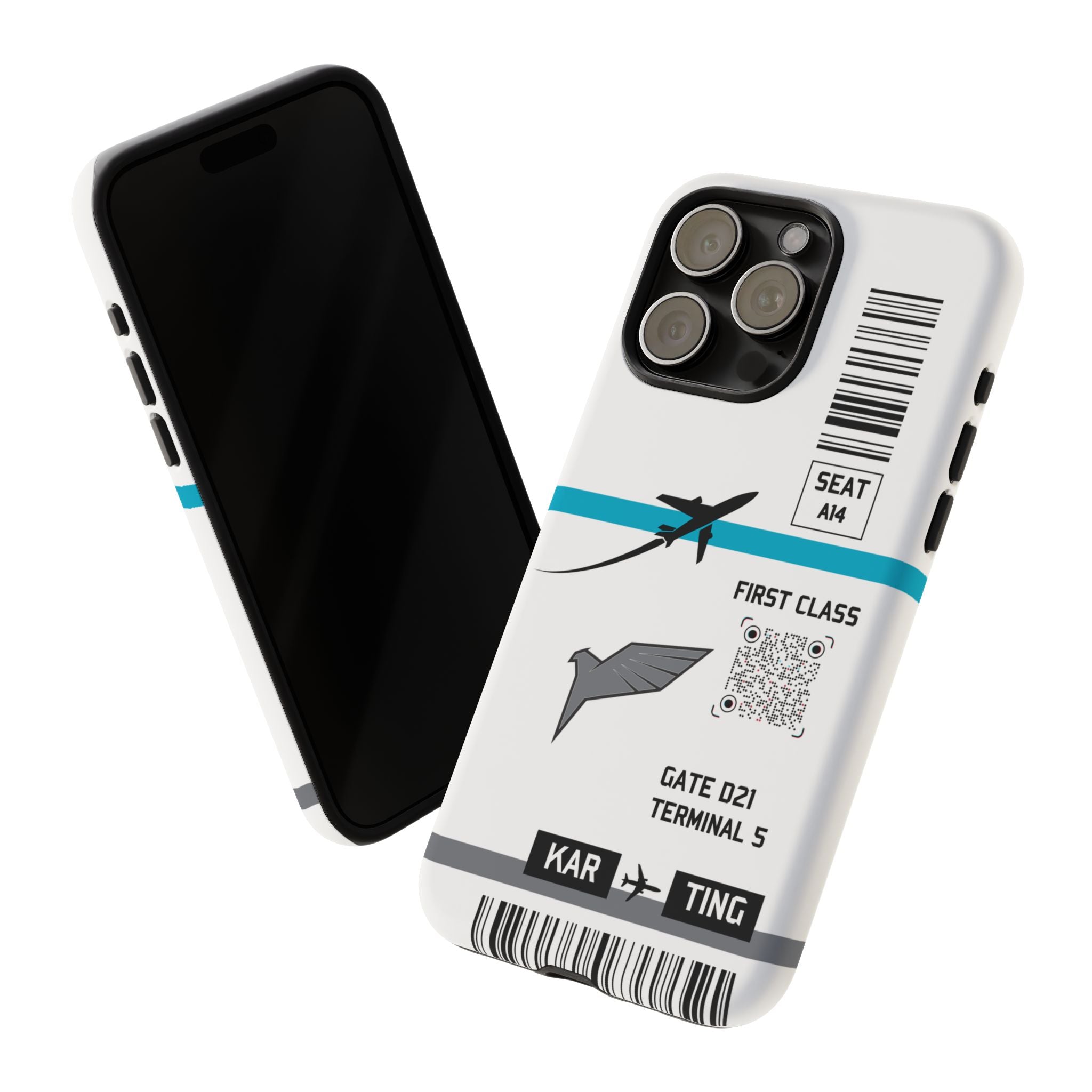 Falcon Boarding Pass Phone Case