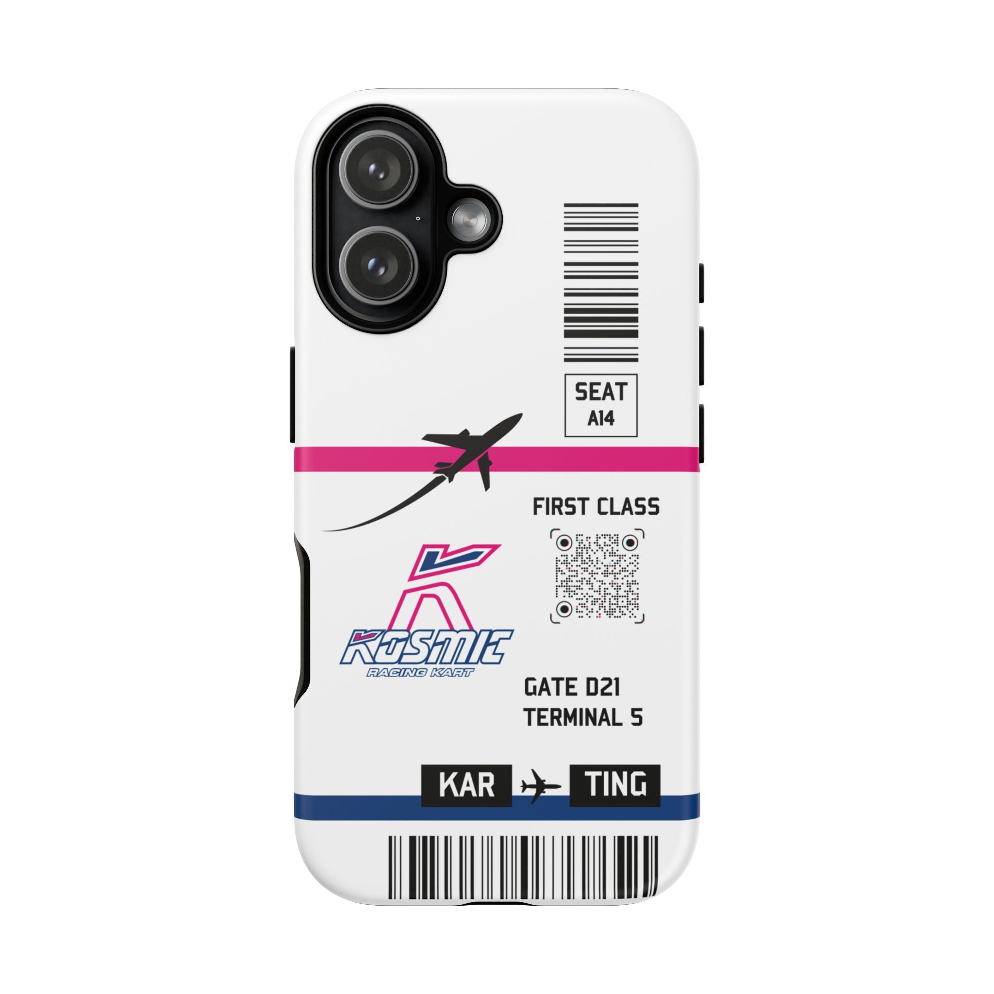 Kosmic Boarding Pass Phone Case