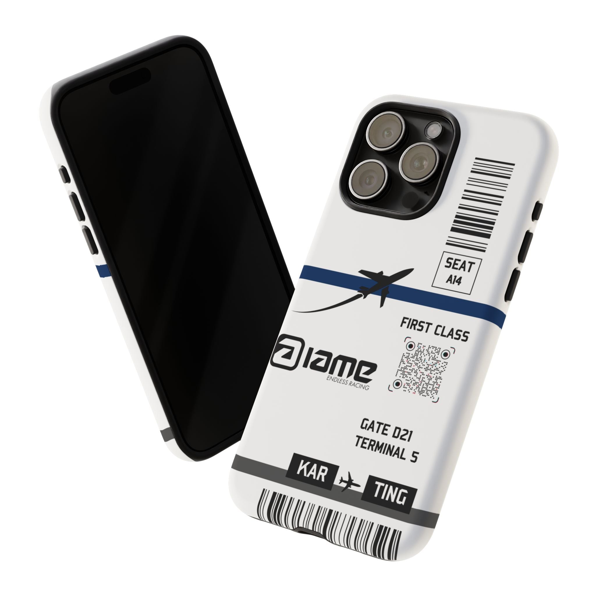 Iame Boarding Pass Phone Case