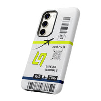 LN Kart Boarding Pass Phone Case