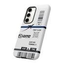 Iame Boarding Pass Phone Case