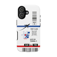 Energy Boarding Pass Phone Case