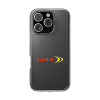 Gold Clear case