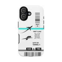 Formula K Boarding Pass Phone Case
