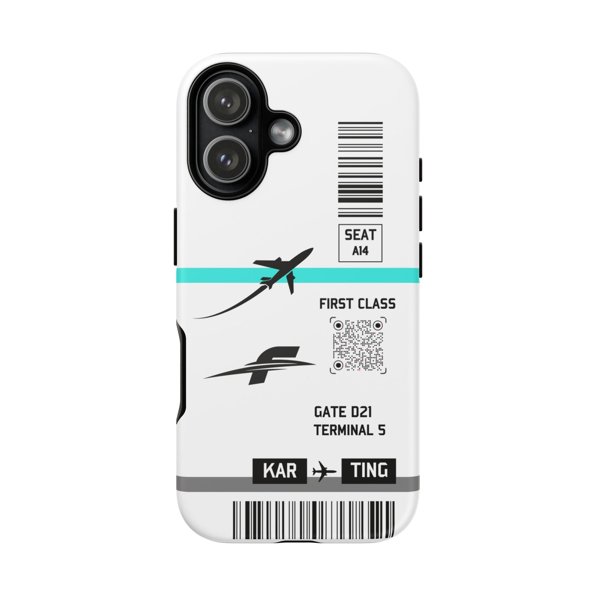 Formula K Boarding Pass Phone Case