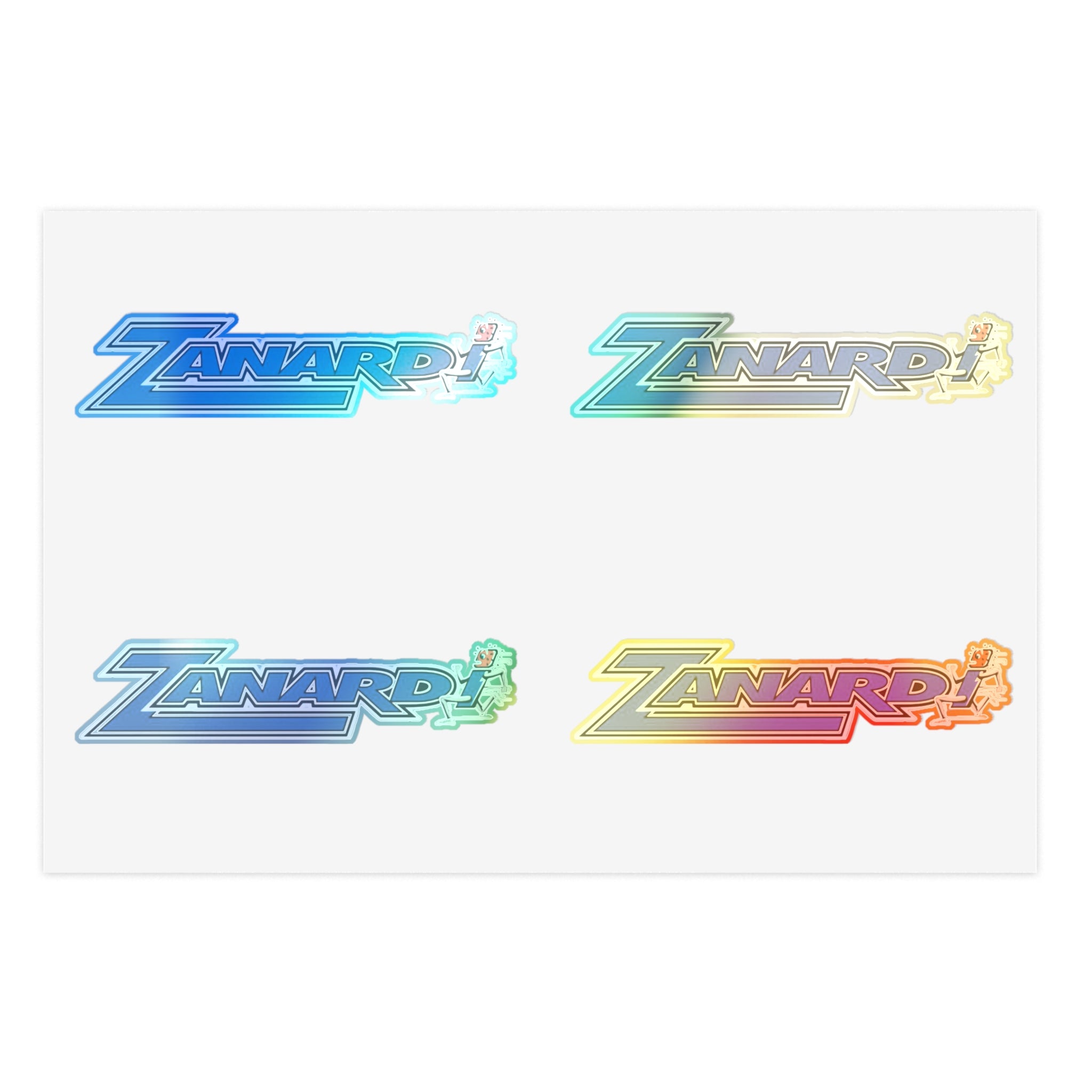 ZANARDI Stickers [x4]