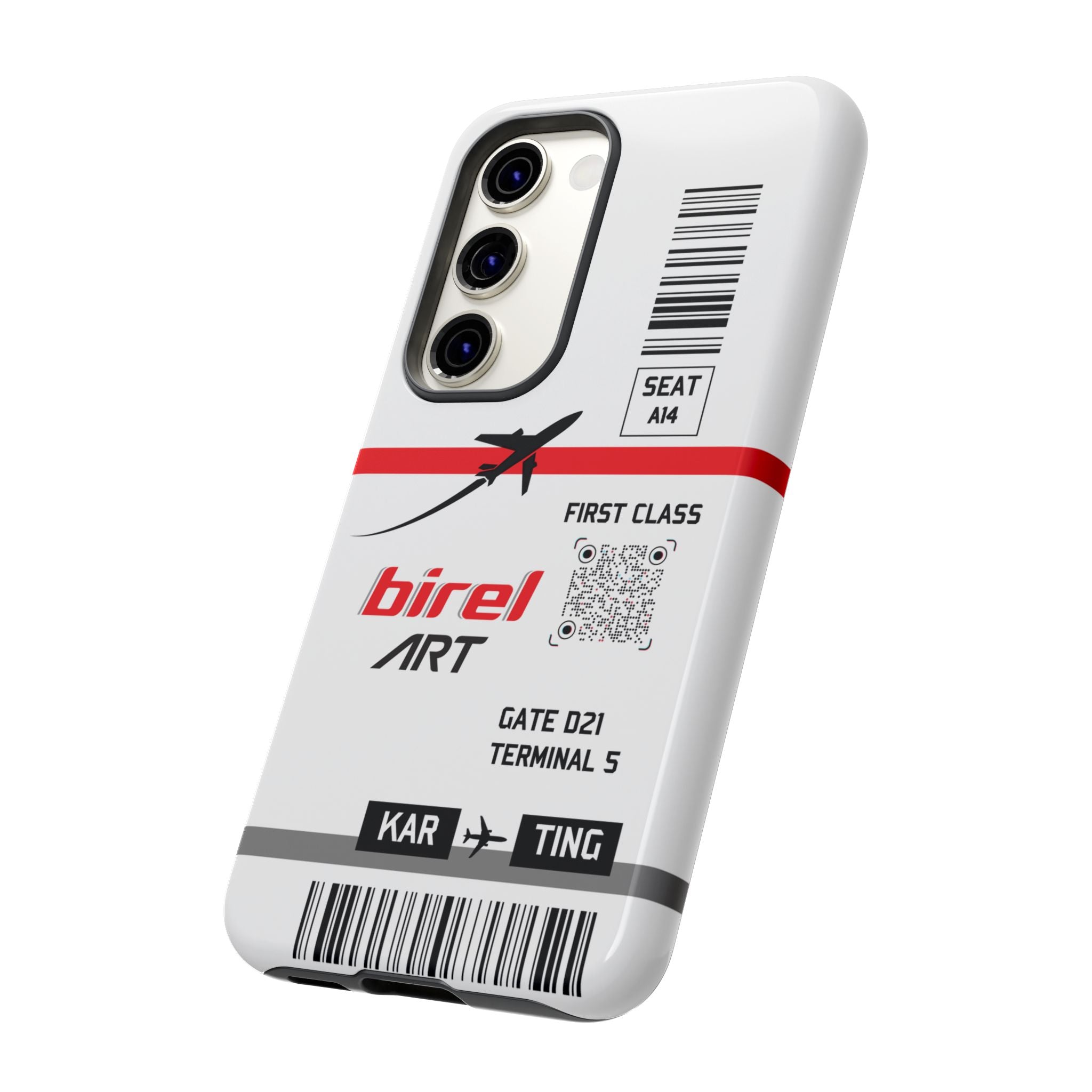 Birel-Art Boarding Pass Phone Case