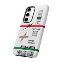Tony Kart Boarding Pass Phone Case