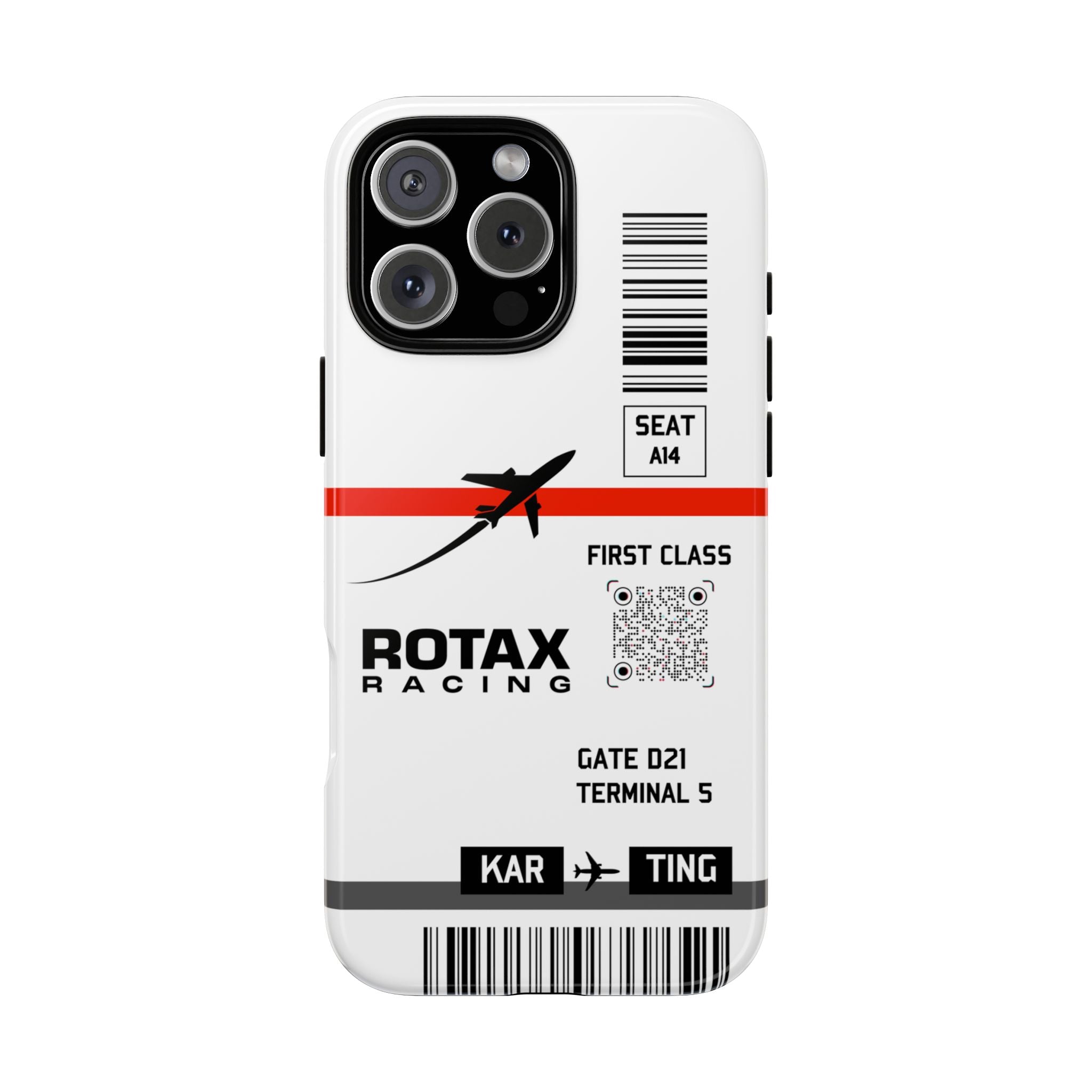 Rotax Boarding Pass Phone Case