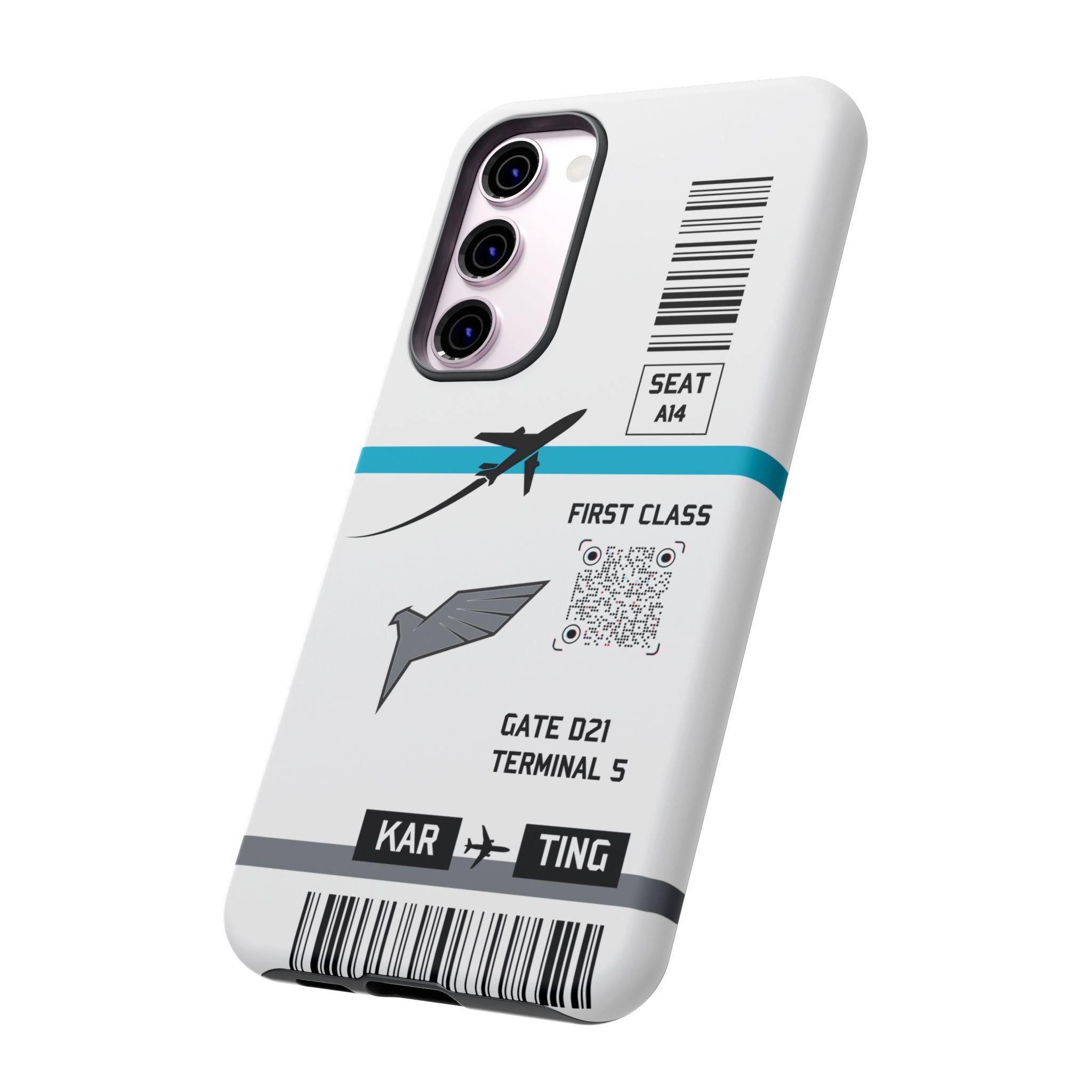 Falcon Boarding Pass Phone Case