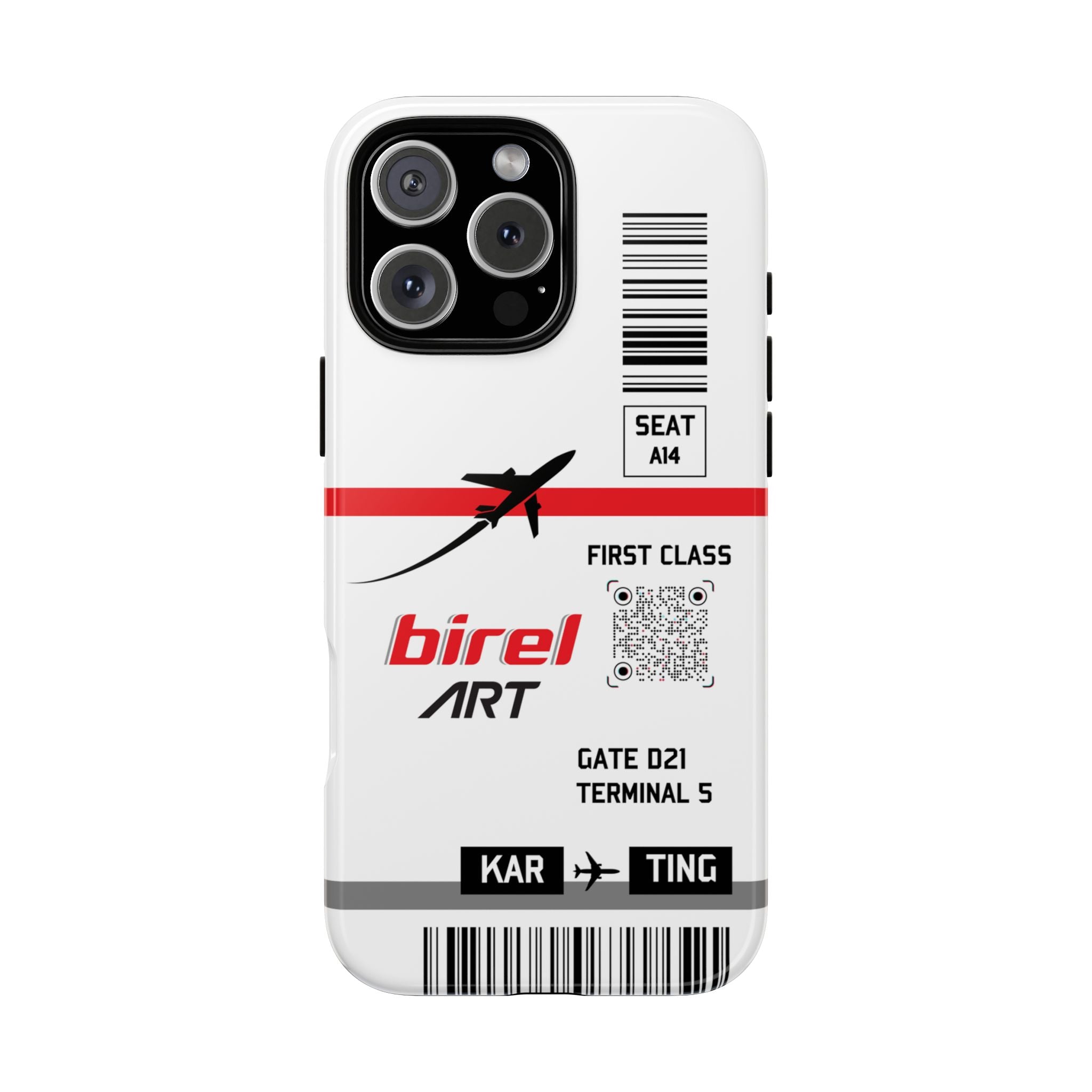 Birel-Art Boarding Pass Phone Case