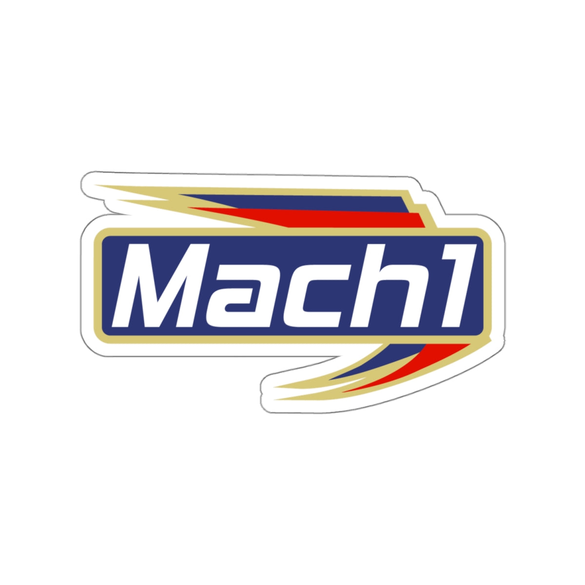 Mach 1 Sticker