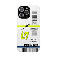 LN Kart Boarding Pass Phone Case