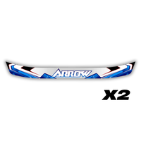 Arrow Visor Stickers [x2]