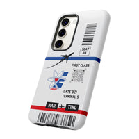 Energy Boarding Pass Phone Case
