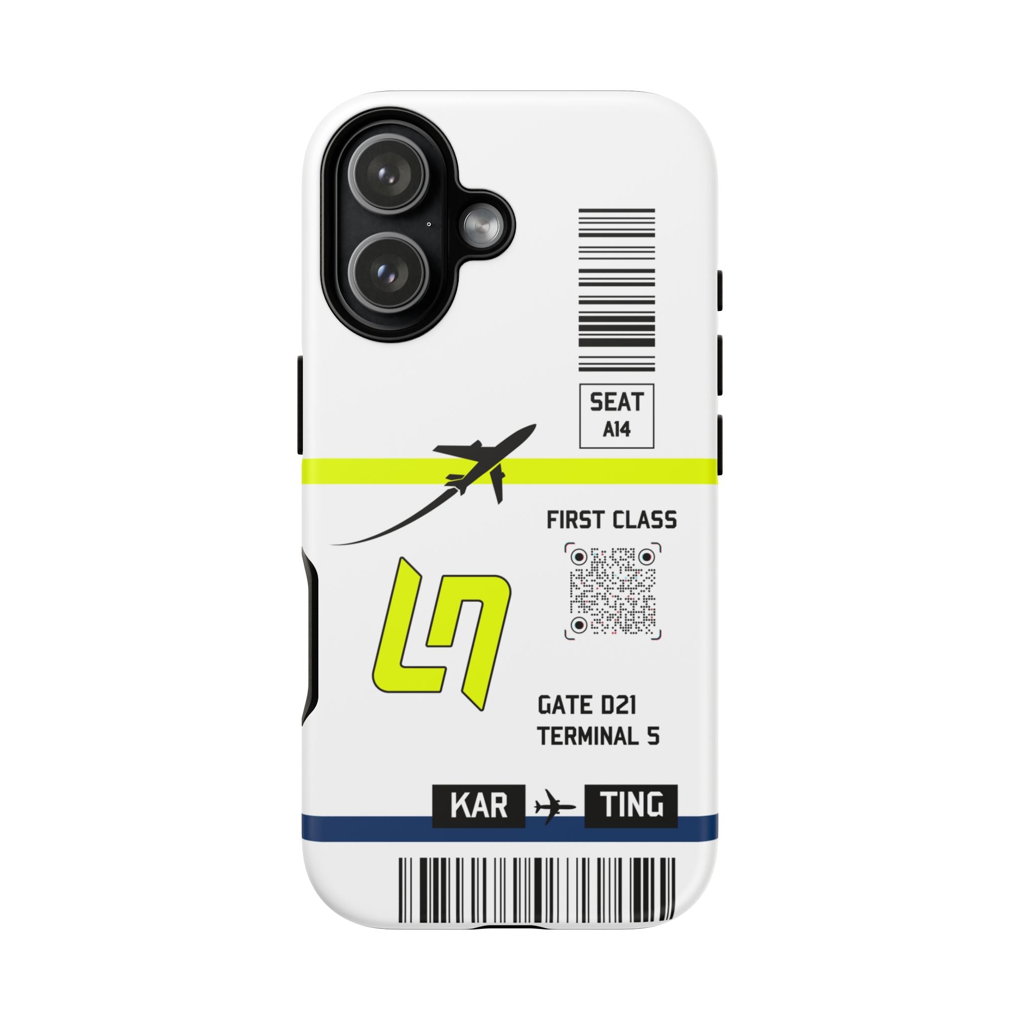 LN Kart Boarding Pass Phone Case