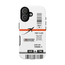 Exprit Boarding Pass Phone Case