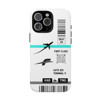 Formula K Boarding Pass Phone Case