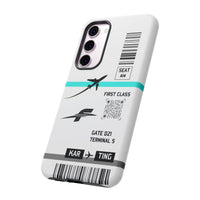 Formula K Boarding Pass Phone Case