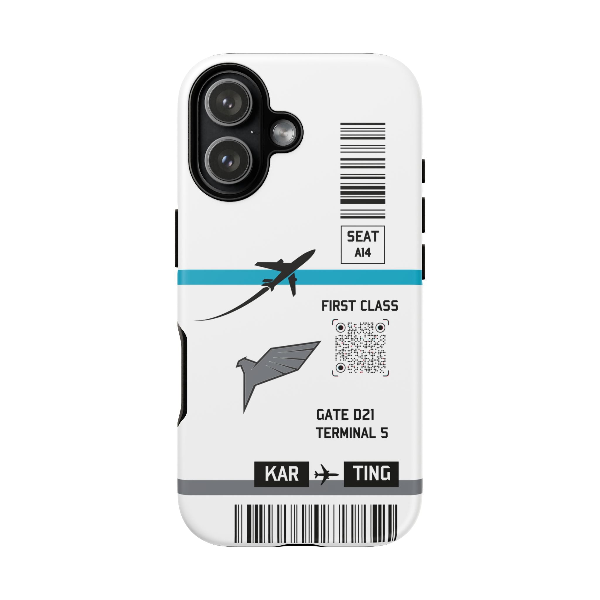 Falcon Boarding Pass Phone Case