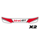 Birel-Art Visor Stickers [x2]