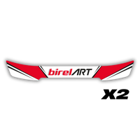 Birel-Art Visor Stickers [x2]
