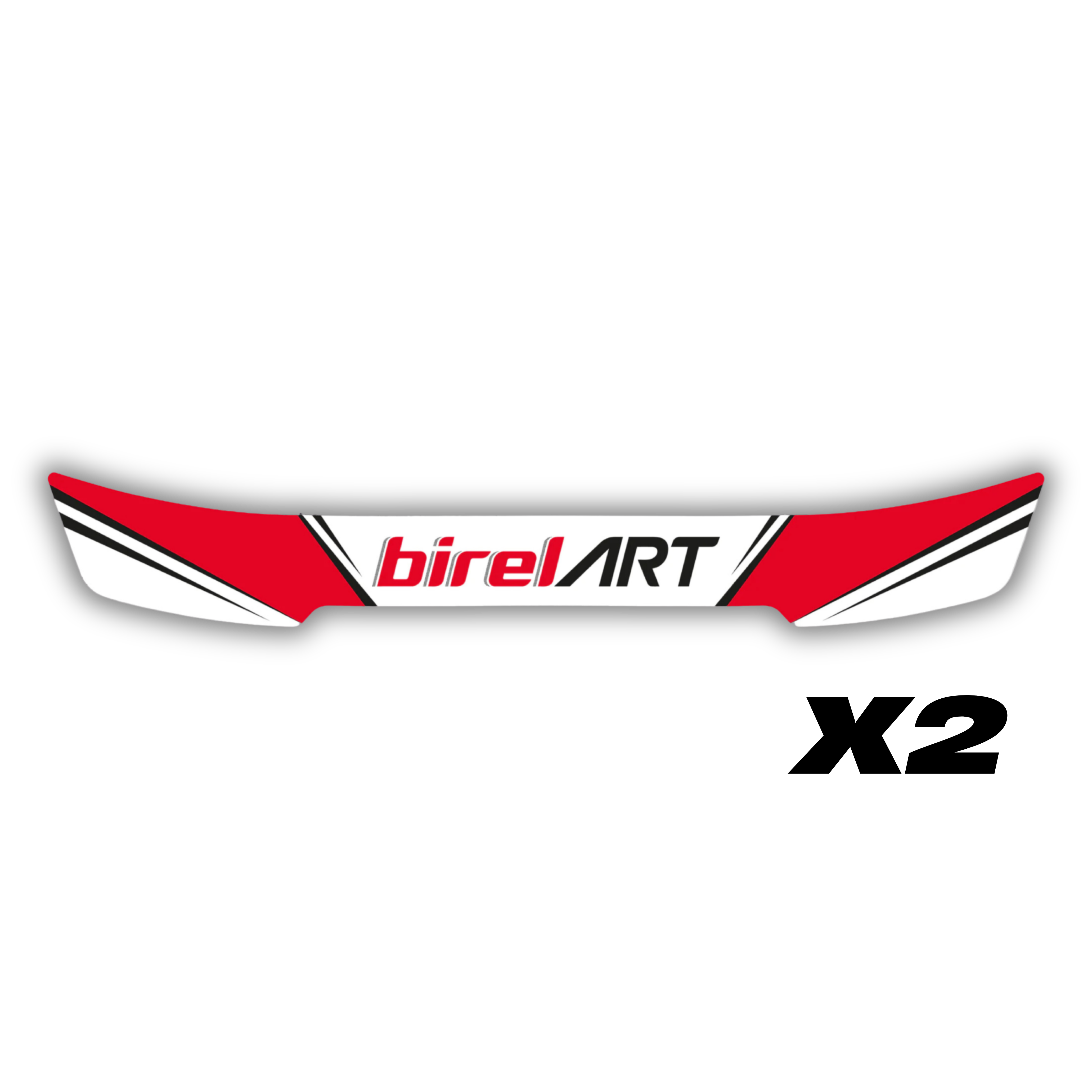 Birel-Art Visor Stickers [x2]