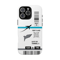 Falcon Boarding Pass Phone Case