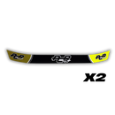 PCR Visor Stickers [x2]