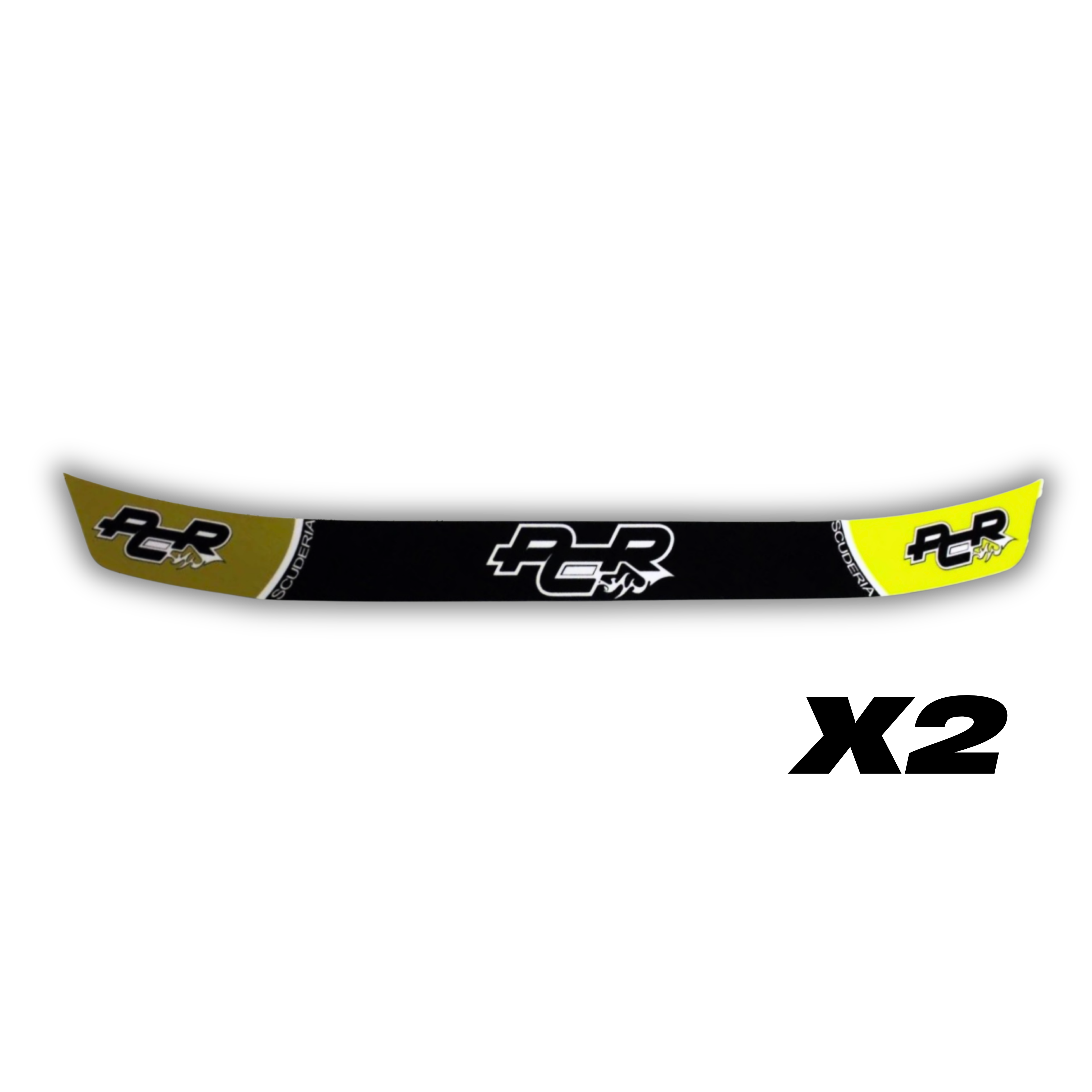 PCR Visor Stickers [x2]