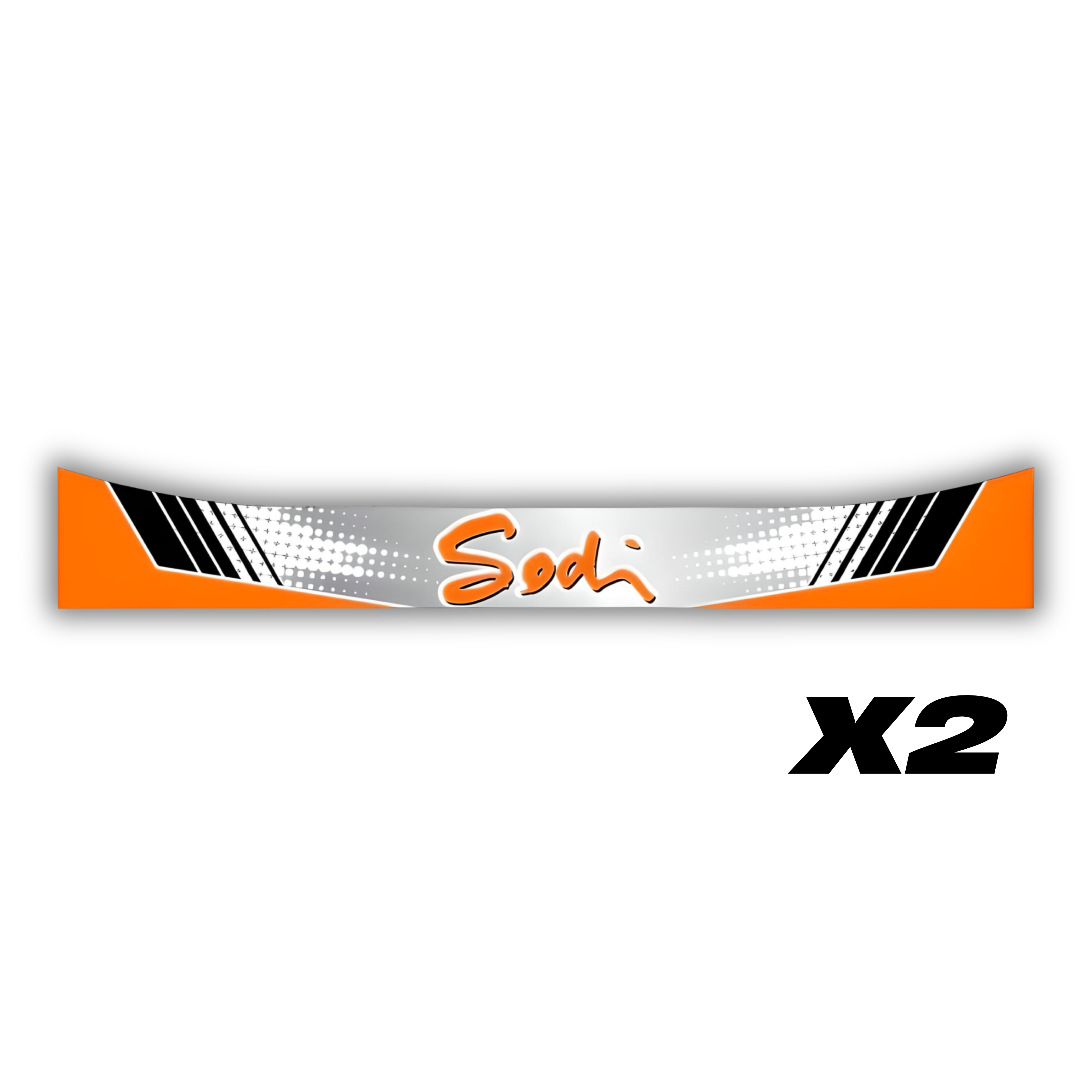 Sodi Visor Stickers [x2]