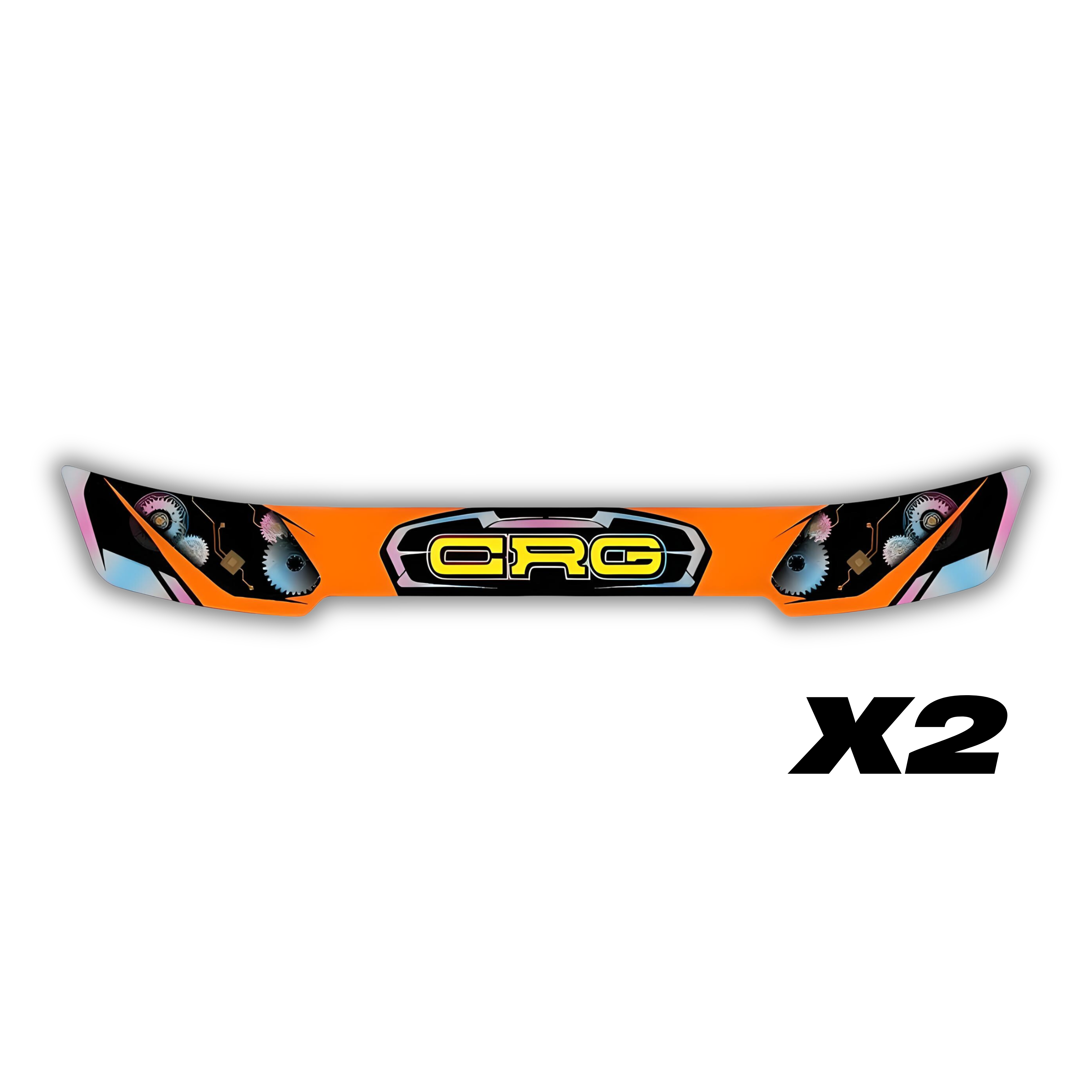 CRG Visor Stickers [x2]