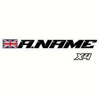 Custom Name Stickers‎ [x4]