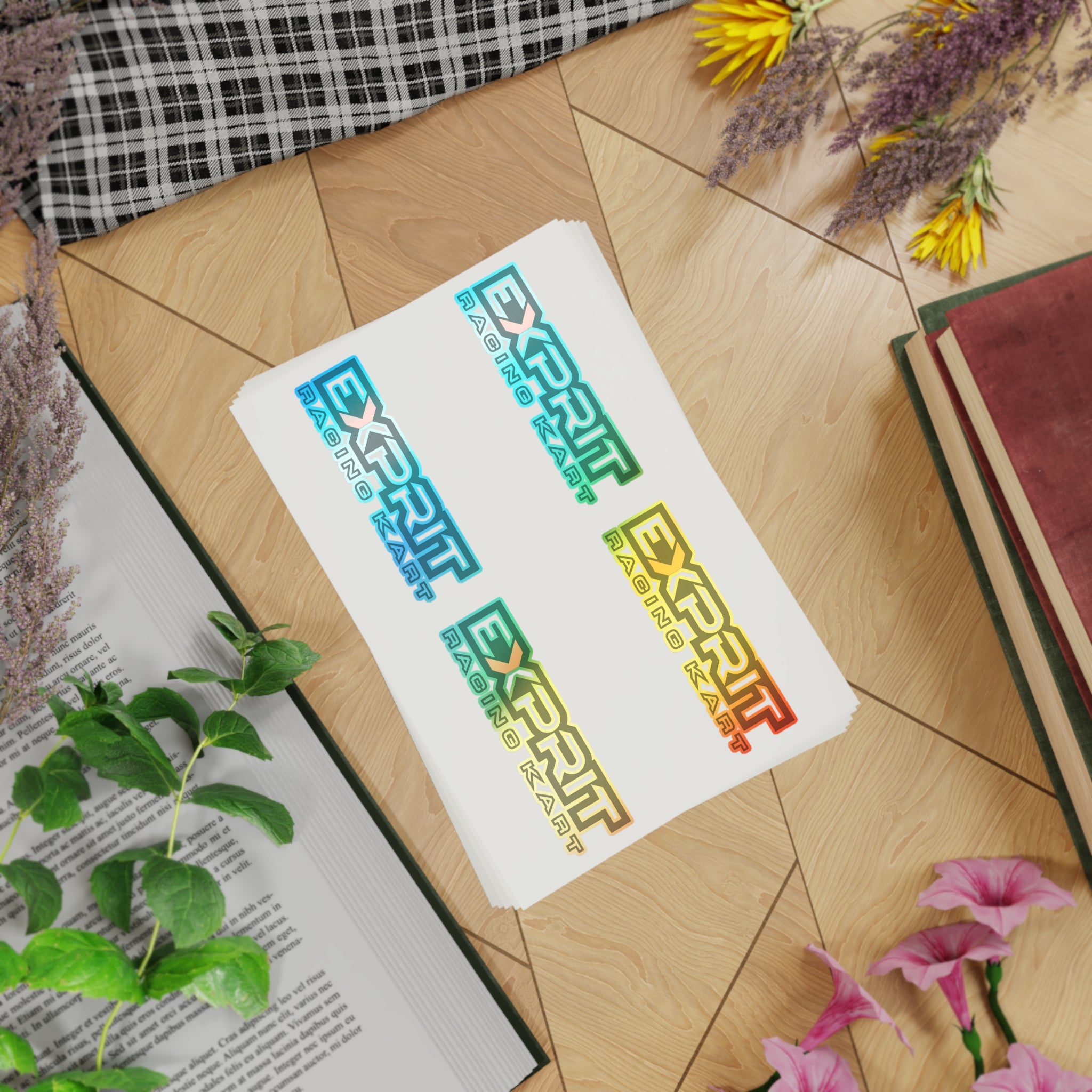 送料無料 EXPRIT STICKER SET エスプリ・ホールディングス ステッカー シール デカール カート 16枚セット Exprit Replica Sticker Kit (2023) - M10