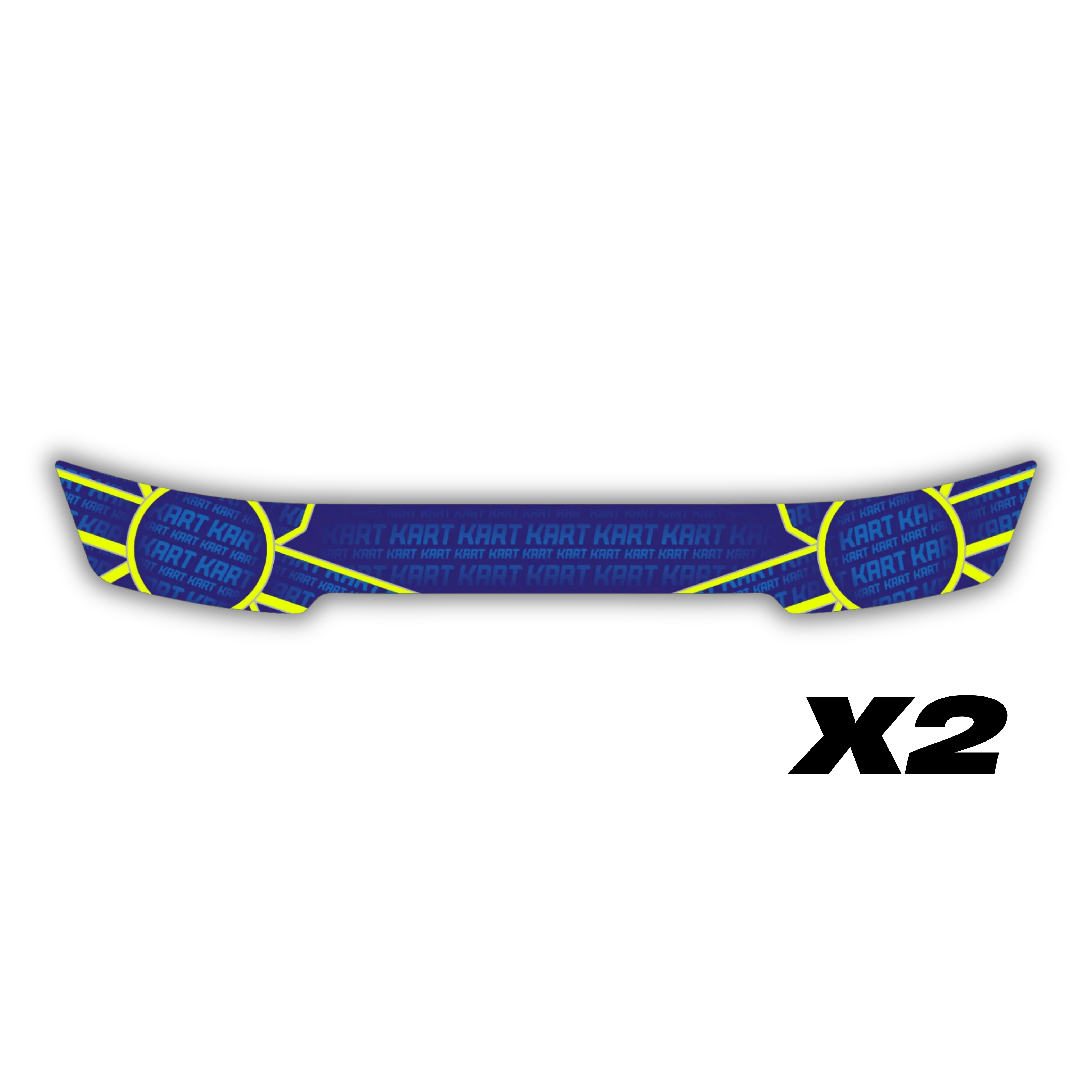 LN Kart Visor Stickers [x2]