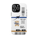 Praga Boarding Pass Phone Case