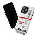 Birel-Art Boarding Pass Phone Case