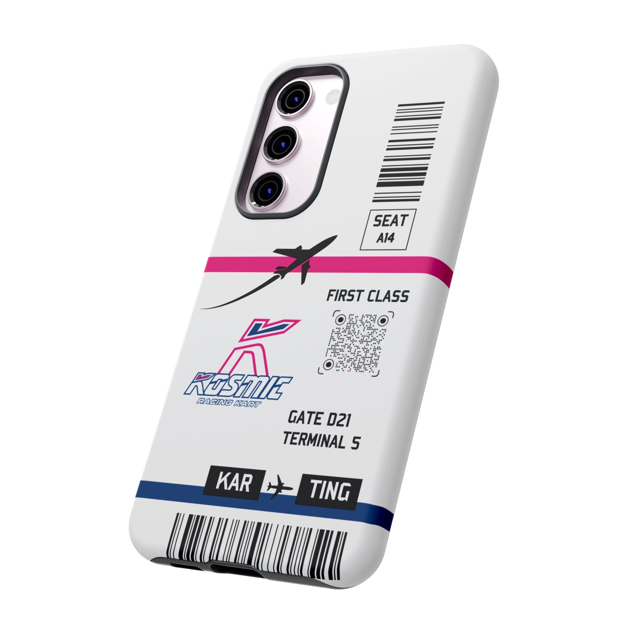 Kosmic Boarding Pass Phone Case