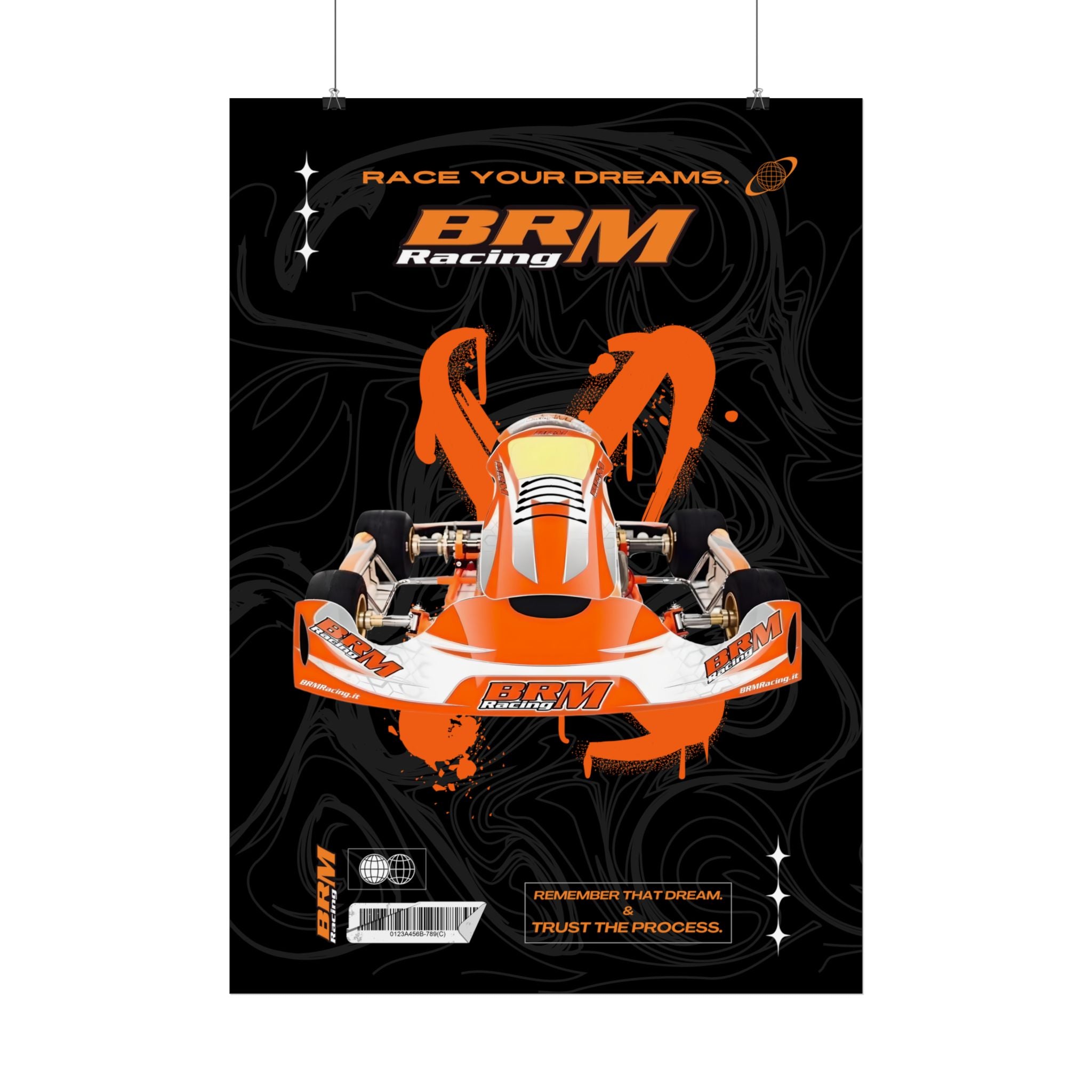 BRM [ X ] Poster – The Karting Shop