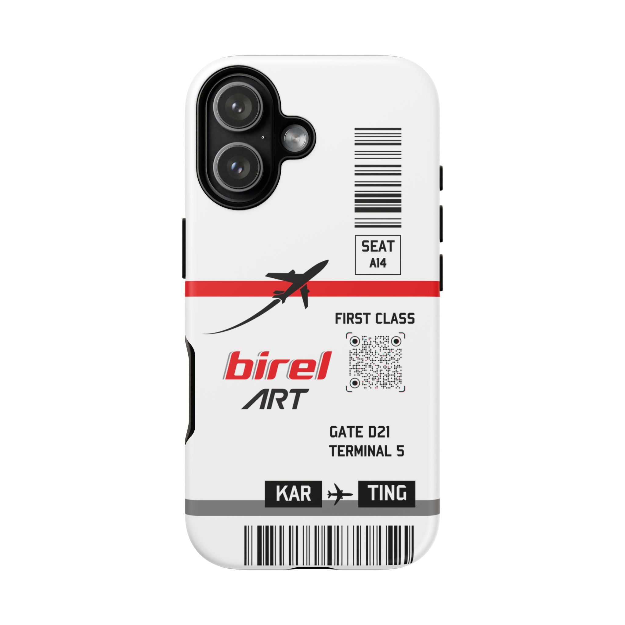 Birel-Art Boarding Pass Phone Case