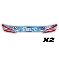 Energy Visor Stickers [x2]
